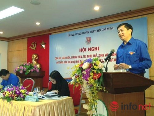 Young people contribute to draft document of the 12th National Party Congress - ảnh 1